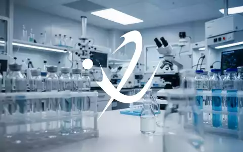 Abstrakte Darstellung eines modernen Biotechnologie-Labors mit Fokus auf klinische Präzision und Marktvolatilität. - Foto: über boerse-global.de