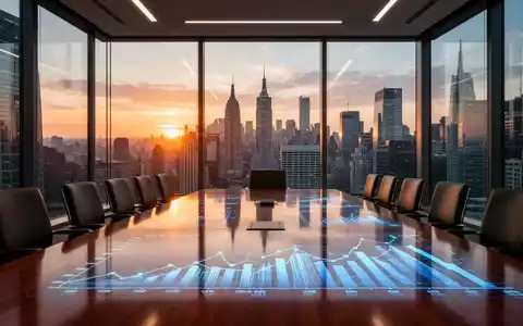 Moderne Büroetage mit Blick auf eine Skyline, die institutionelle Finanzinvestitionen und regulatorische Meilensteine symbolisiert. - Foto: über boerse-global.de