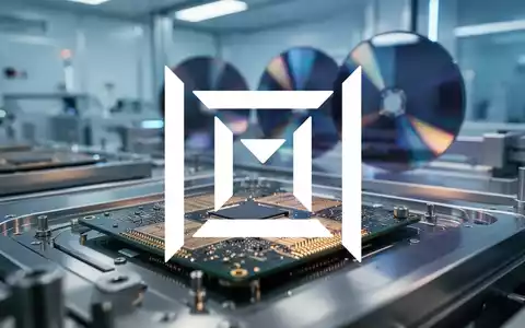 Abstrakte Darstellung einer modernen Halbleiterfertigung mit Fokus auf Mikrochips und hochpräzise Technologie. - Foto: über boerse-global.de