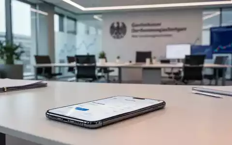 Ein Smartphone mit einer digitalen Steuer-App auf einem modernen Schreibtisch in einem hellen Büro. - Foto: über boerse-global.de