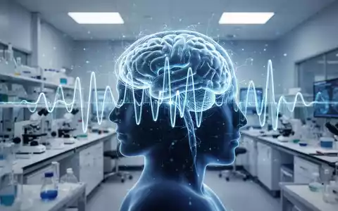 Digitale Visualisierung von Gehirnwellen in einem medizinischen Forschungskontext zur KI-gestützten Demenzdiagnostik. - Foto: über boerse-global.de