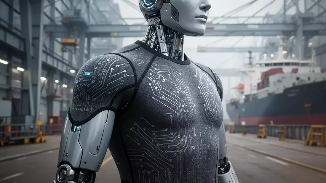 Generative Bionics: Humanoider Roboter Gene.01 mit intelligenter Sensorhaut