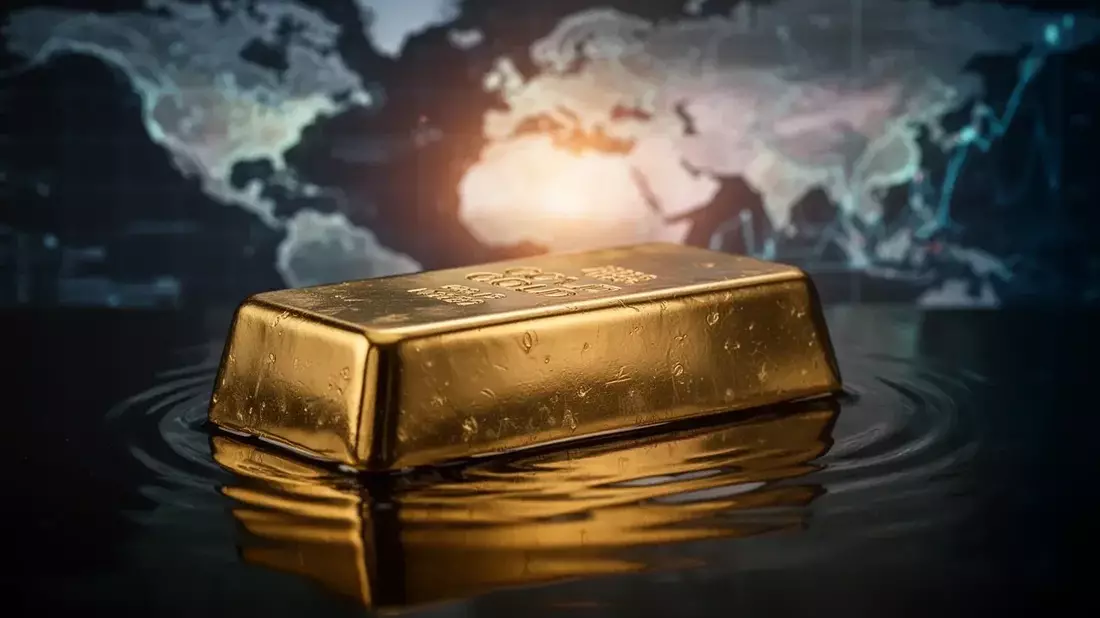 Gold Posts First Monthly Gain in 5 Months as Dollar Rebounds, Central Bank Demand Slumps