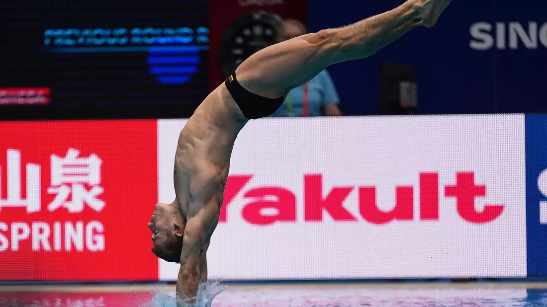  Moritz Wesemann aus Deutschland holte bei der EM wieder Gold vom 1-Meter-Brett. (Archivbild) - Bild: Ng Han Guan/AP/dpa