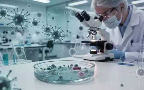Wissenschaftler bei der mikrobiologischen Untersuchung in einem modernen Labor. - Foto: über boerse-global.de