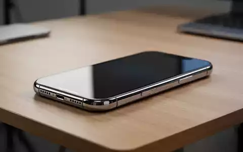 Ein iPhone auf einem Schreibtisch als Symbol für die Integration von Siri-Kurzbefehlen und Sprachmemos. - Foto: über boerse-global.de