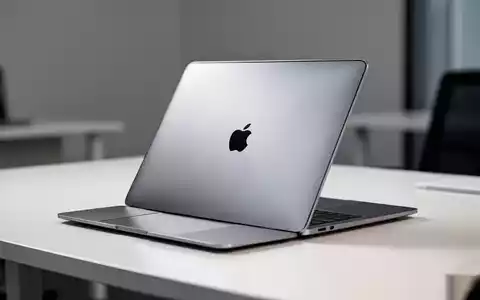 Ein schlankes MacBook Air in einem professionellen, minimalistischen Büro-Setting bei weichem Licht. - Foto: über boerse-global.de