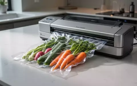 Frisches Gemüse in einer professionellen Vakuumverpackung auf einer modernen Küchentheke. - Foto: über boerse-global.de