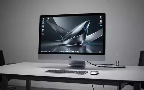 Ein minimalistischer, hochwertiger Desktop-Computer auf einem aufgeräumten Schreibtisch in einer modernen Büroumgebung. - Foto: über boerse-global.de