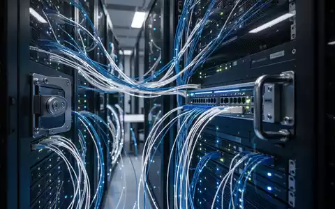 Moderne Serveranlage in einem Rechenzentrum als Symbol für Cybersicherheit und digitale Infrastruktur. - Foto: über boerse-global.de