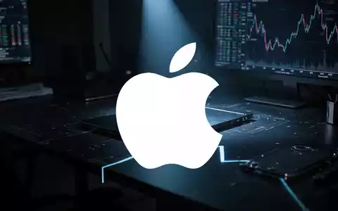 Abstrakte Darstellung einer technologischen Marktkrise mit dramatischem Licht und Schatten. - Foto: über boerse-global.de