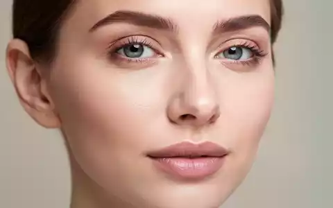 Nahaufnahme eines Gesichts mit glatter Haut als Symbol für moderne dermatologische Hautpflege und Pigmentbehandlung. - Foto: über boerse-global.de
