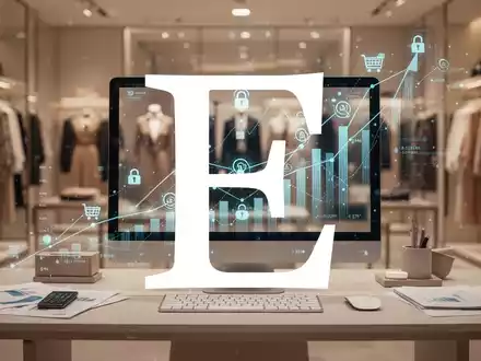 Abstrakte Darstellung eines modernen E-Commerce-Marktplatzes mit stilvoller Beleuchtung und Fokus auf digitales Wachstum. - Foto: ĂŒber boerse-global.de