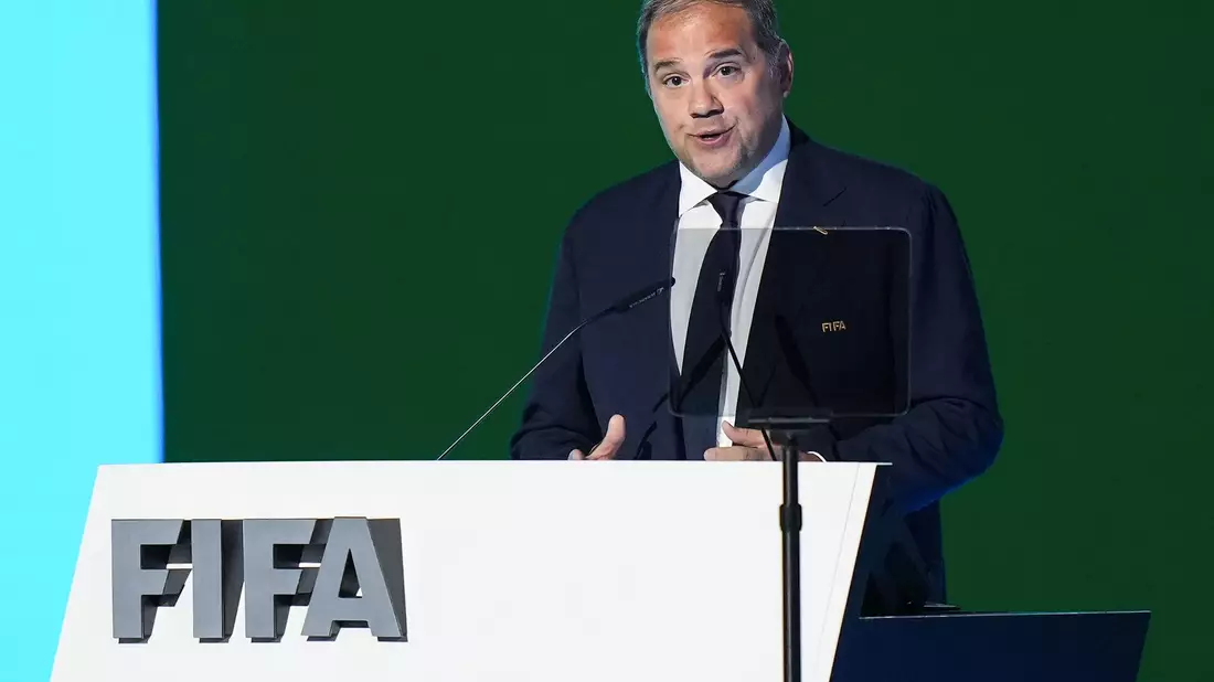 Die WM in den USA, Kanada und Mexiko war auch seine Bühne: Victor Montagliani. (Archivbild) - Bild: Darryl Dyck/The Canadian Press/AP/dpa