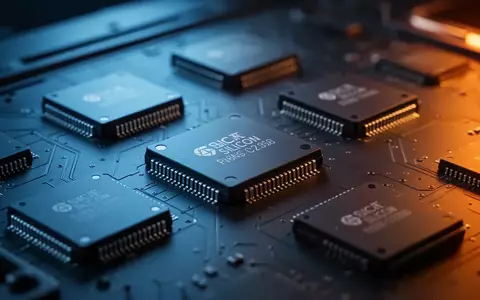 Nahaufnahme von Silizium-Speicherchips auf einem dunklen, industriellen Hintergrund. - Foto: über boerse-global.de