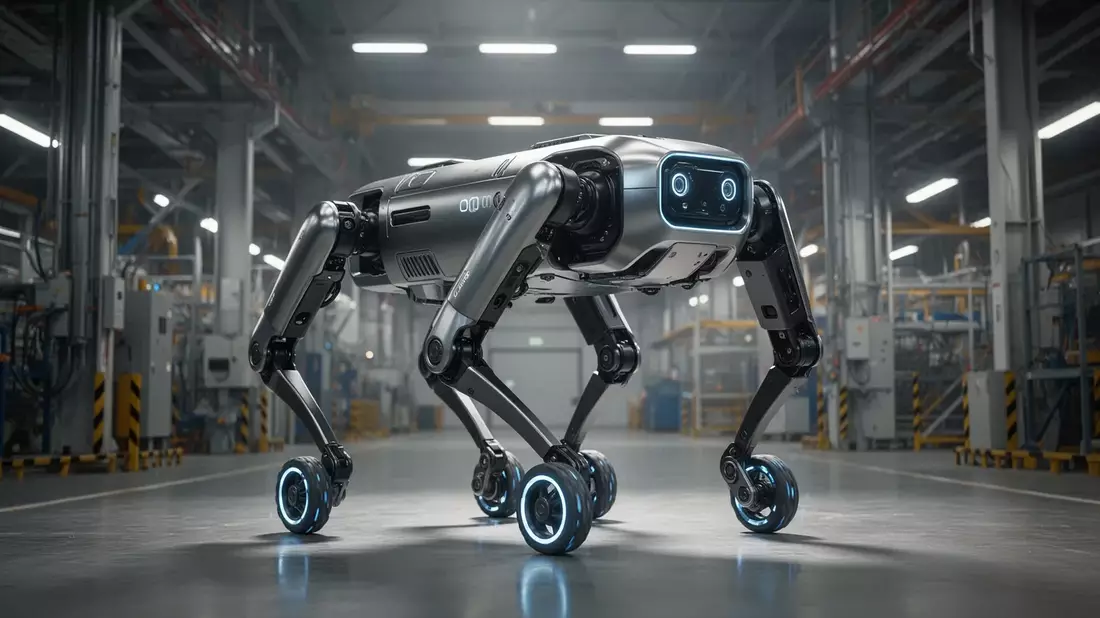 Unitree AS2-W: Nvidia-gestützter Roboterwolf für Industrie und Militär