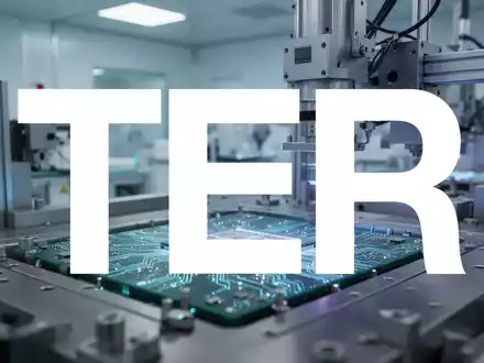 Abstrakte Darstellung einer modernen Halbleiter-Fertigungsumgebung mit Fokus auf Präzisionstechnik und Hochtechnologie. - Foto: über boerse-global.de