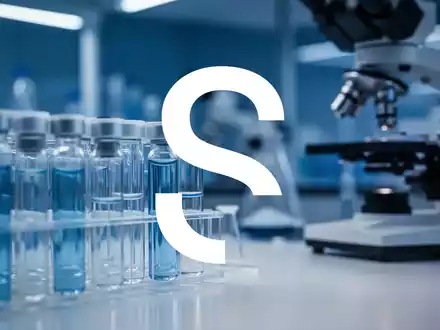 Abstrakte Darstellung einer modernen Laborumgebung mit Fokus auf pharmazeutische Forschung und technologische Präzision. - Foto: über boerse-global.de