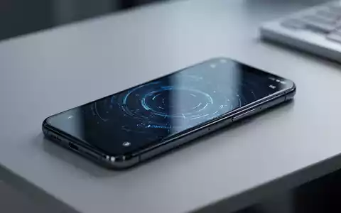 Ein modernes Samsung Galaxy Smartphone auf einem minimalistischen Schreibtisch mit subtilen digitalen Lichtreflexen. - Foto: über boerse-global.de