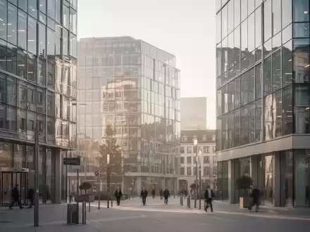 Moderne Schweizer Finanzarchitektur bei ruhigem Morgenlicht. - Foto: über boerse-global.de