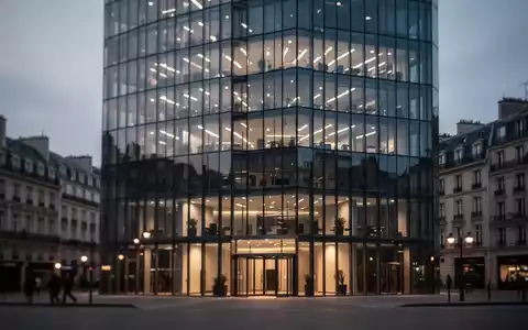 Modernes Bürogebäude in einer europäischen Stadt bei Dämmerung als Symbol für institutionelle und politische Prozesse. - Foto: über boerse-global.de