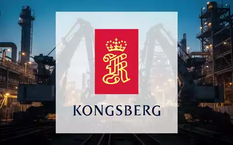 Abstrakte Darstellung einer modernen Industrieanlage bei Dämmerung, die industrielles Wachstum und Stabilität symbolisiert. - Foto: über boerse-global.de