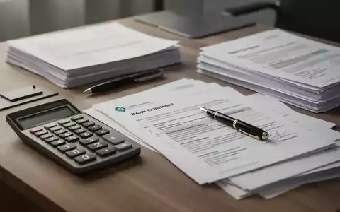 Schreibtisch mit Taschenrechner und Unterlagen zu Bausparverträgen als Symbol für das BGH-Urteil zu Riester-Gebühren. - Foto: über boerse-global.de