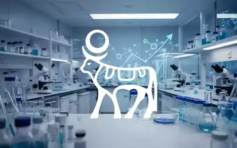 Abstrakte Darstellung eines modernen pharmazeutischen Labors mit Fokus auf medizinische Innovation und Fortschritt. - Foto: über boerse-global.de