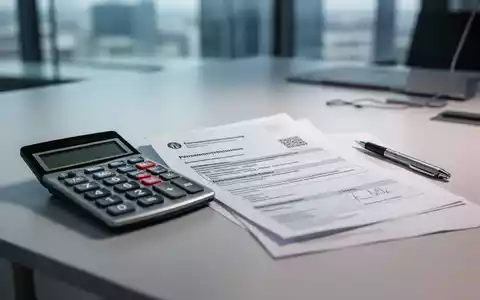 Ein Schreibtisch mit Taschenrechner und Rentenunterlagen symbolisiert die Rentenversicherungspflicht bei Minijobs. - Foto: über boerse-global.de