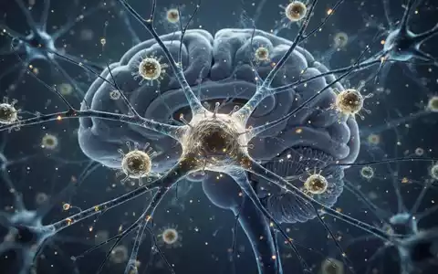 Hochauflösende mikroskopische Visualisierung von neuronalen Netzwerken und Mikroglia-Zellen im menschlichen Hippocampus. - Foto: über boerse-global.de