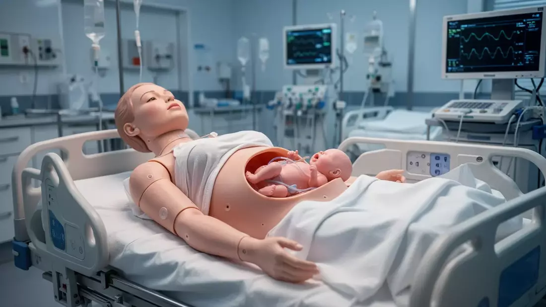 Klinikum Magdeburg: Silikon-Simulator revolutioniert Geburtshilfe-Training