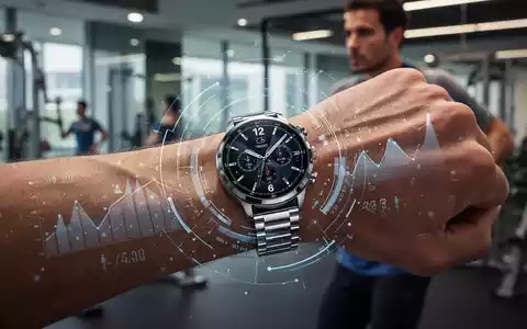 Eine hochwertige Smartwatch am Handgelenk eines Sportlers während einer Trainingseinheit zur Regeneration. - Foto: über boerse-global.de