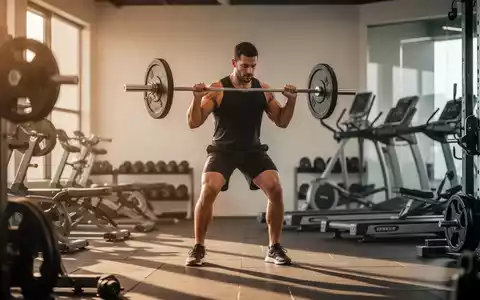 Sportler beim kombinierten Kraft- und Ausdauertraining in einem modernen Fitnessstudio. - Foto: über boerse-global.de