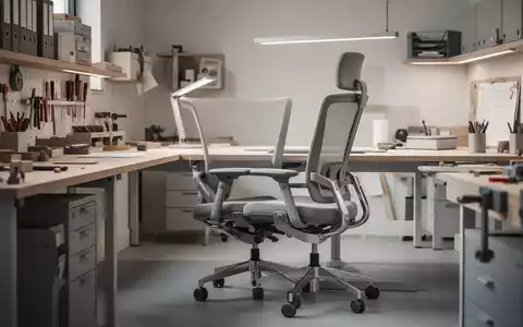 Ein ergonomisch gestalteter, professioneller Arbeitsplatz in einem kleinen Betrieb bei natürlichem Licht. - Foto: über boerse-global.de