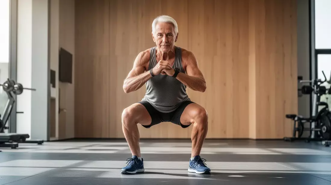 Krafttraining ab 60: Vier Basisübungen ersetzen teure Fitnessgeräte