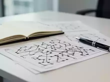 Ein Schreibtisch mit einem Notizbuch und einem Logikrätsel, das mentale Aktivität und kognitive Gesundheit symbolisiert. - Foto: über boerse-global.de