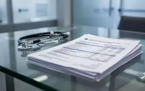Ein Stethoskop und Finanzdokumente auf einem Schreibtisch als Symbol für die GKV-Reform. - Foto: über boerse-global.de