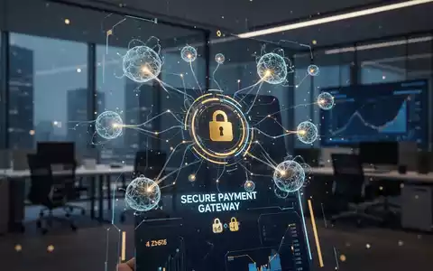 Abstrakte Visualisierung von KI-Neuronalen Netzen, die sich mit digitalen Zahlungssystemen in einem professionellen Finanzumfeld verbinden. - Foto: über boerse-global.de