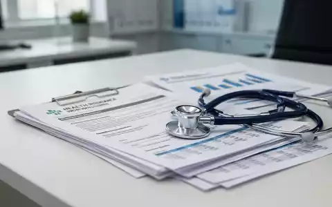 Stethoskop auf medizinischen Unterlagen und Finanzdiagrammen als Symbol für die Reform der gesetzlichen Krankenversicherung. - Foto: über boerse-global.de