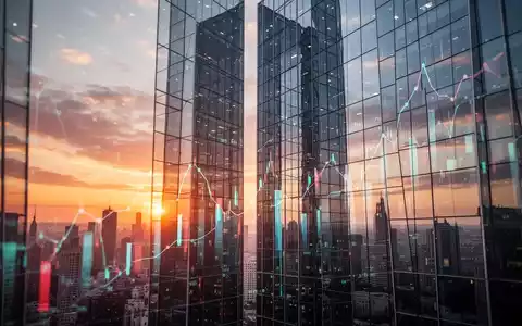 Ein modernes Glas-Hochhaus spiegelt den Sonnenuntergang wider, als Symbol für Finanzmärkte und wirtschaftliches Wachstum. - Foto: über boerse-global.de