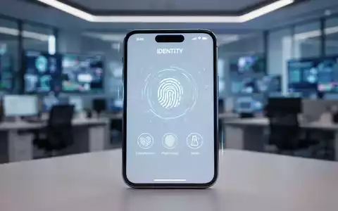 Ein Smartphone-Bildschirm zeigt eine digitale Identitätsoberfläche für sichere mobile Identifikationstechnologie. - Foto: über boerse-global.de
