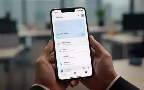 Ein Smartphone zeigt das Menü zur Speicherbereinigung für WhatsApp-Kanäle auf dem Display. - Foto: über boerse-global.de