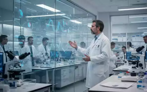 Führungskraft in einem modernen Labor bei der fachlichen Abstimmung im Team zur Optimierung von Arbeitsprozessen. - Foto: über boerse-global.de