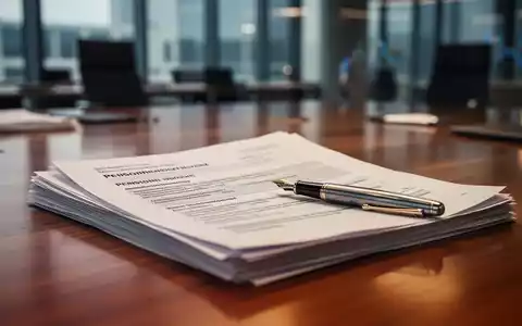 Pensionsunterlagen und ein Füllfederhalter auf einem Schreibtisch als Symbol für die Rentendebatte. - Foto: über boerse-global.de