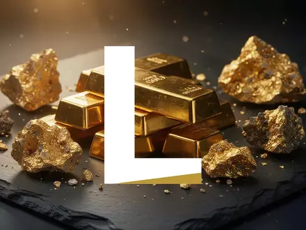 Goldbarren und Golderz auf dunklem Untergrund als Symbol für den Goldmarkt und Investitionen - Foto: über boerse-global.de