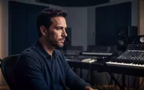 Ein nachdenklicher Mann in einem modernen Musikstudio, der sich mit Neurodiversität und mentaler Gesundheit auseinandersetzt. - Foto: über boerse-global.de