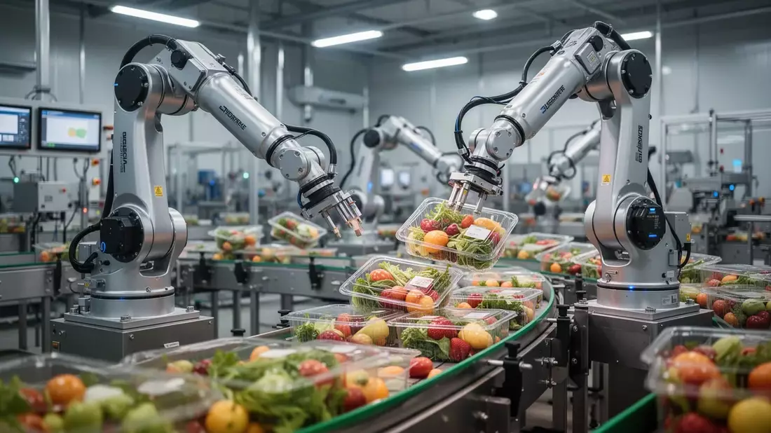 Robotik-Revolution: Deutsche Lebensmittelindustrie setzt auf autonome Systeme