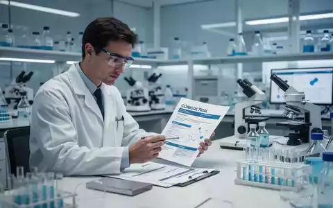 Wissenschaftler in einem modernen Labor bei der Analyse klinischer Daten zur Schmerz- und Entzündungstherapie. - Foto: über boerse-global.de