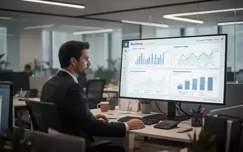 Ein leerer moderner Arbeitsplatz in einem Büro, der den Fachkräftemangel und die personellen Engpässe symbolisiert. - Foto: über boerse-global.de