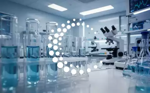 Modernes, unscharfes Labor im Hintergrund, das wissenschaftliche Innovation und Wachstum symbolisiert. - Foto: über boerse-global.de